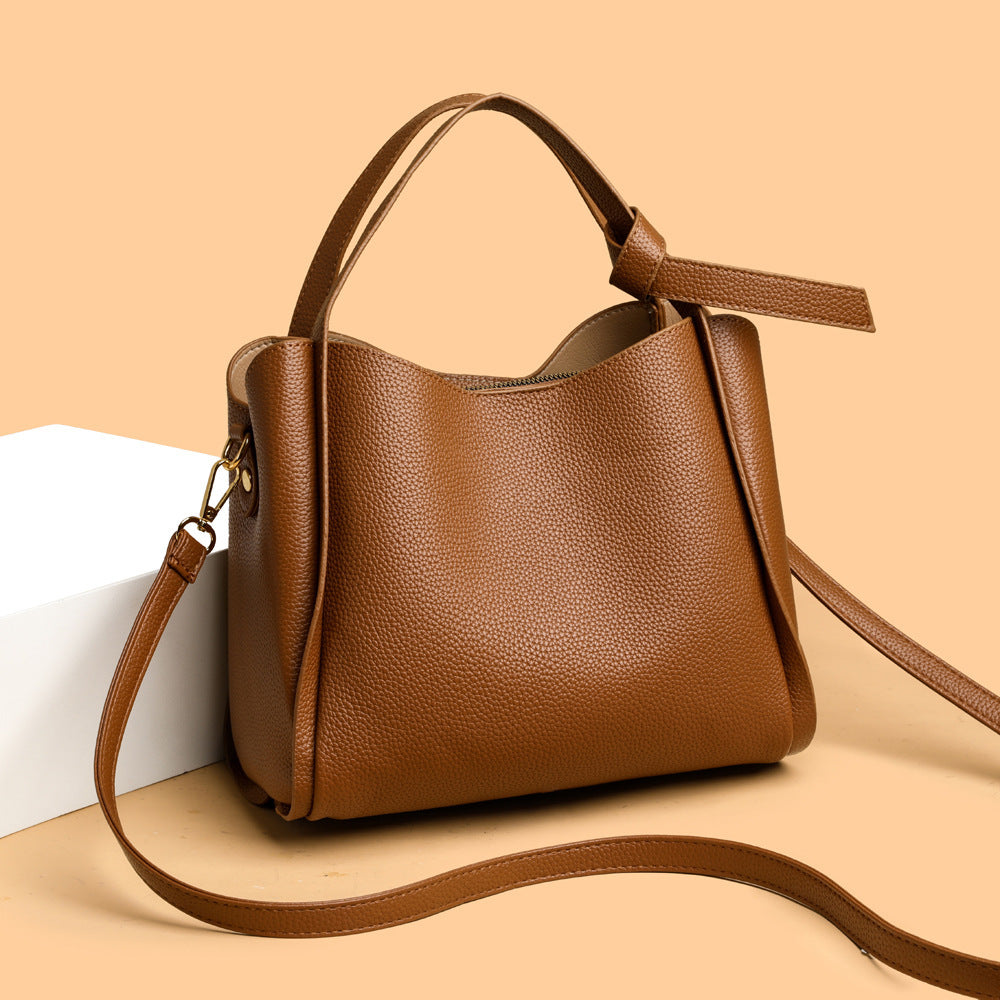 Women's Shopping Elegant Mature Portable Popular Vegetable Shoulder Bags