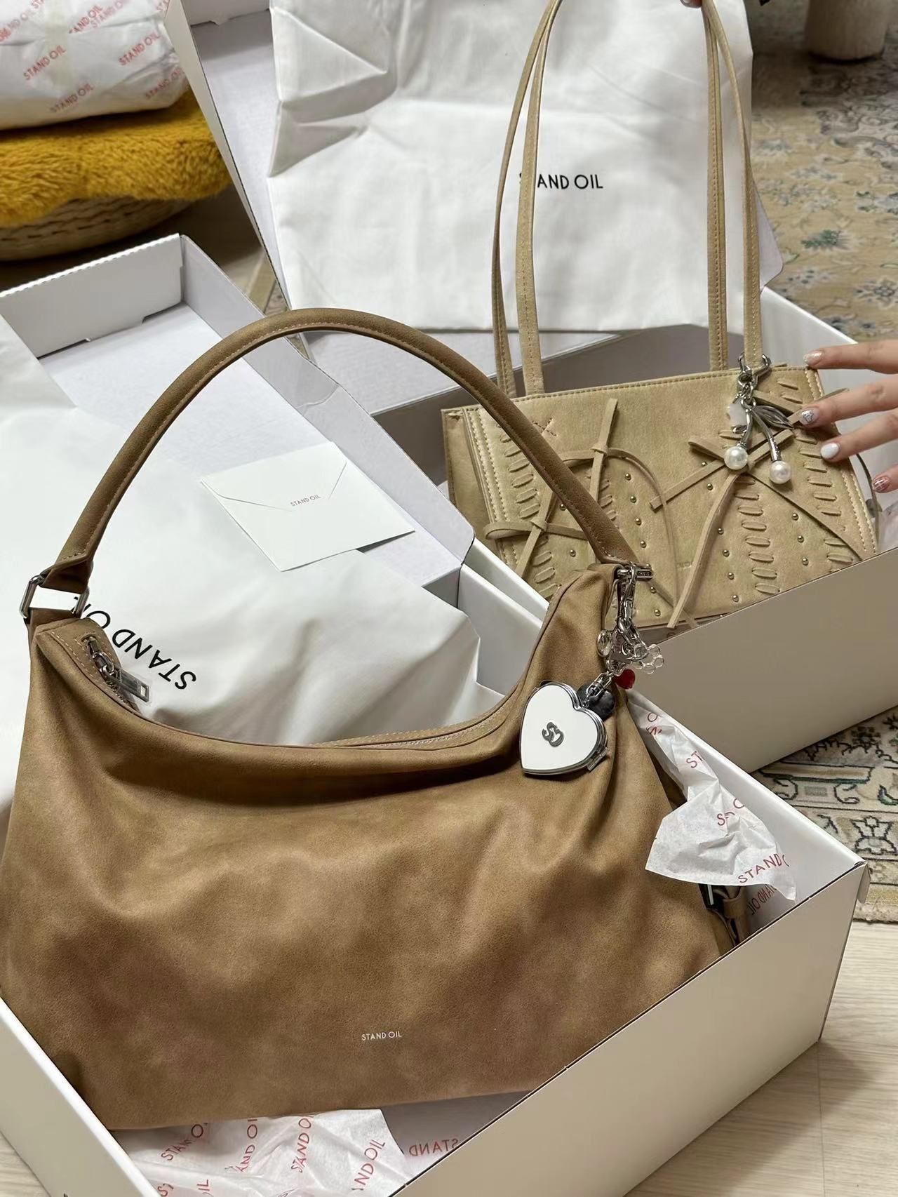 Slouchy Popular Hobo Large Capacity Underarm Shoulder Bags