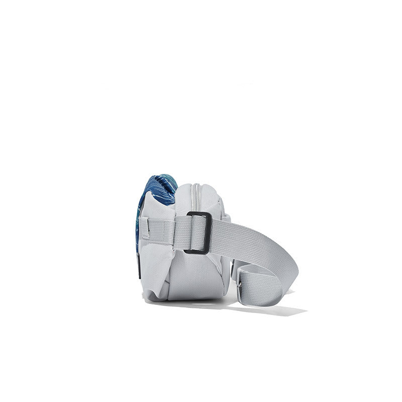 Men's Trendy Contrast Color Riding College Men's Chest Bags