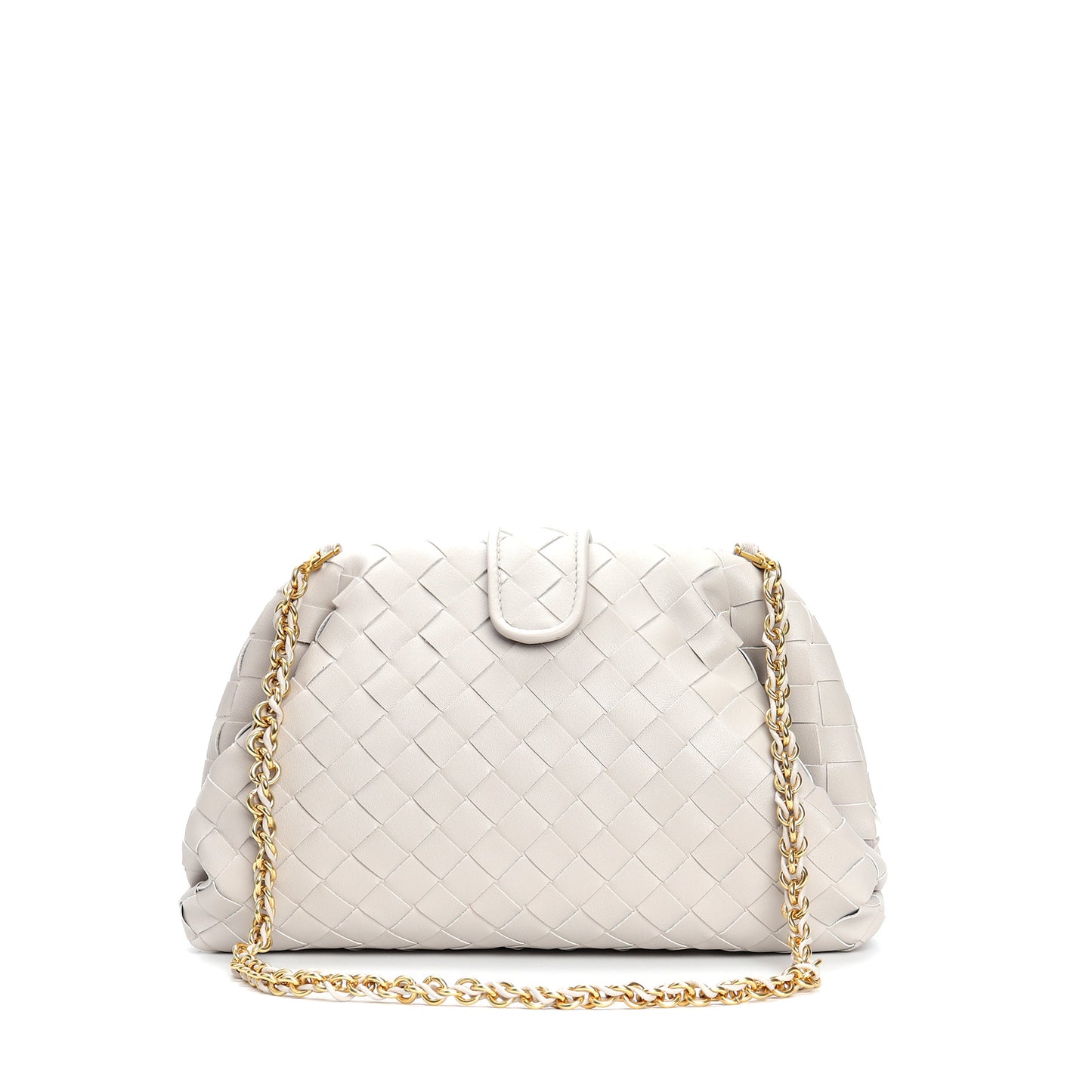 Women's Genuine Leather Woven Fashion Niche Cow Shoulder Bags