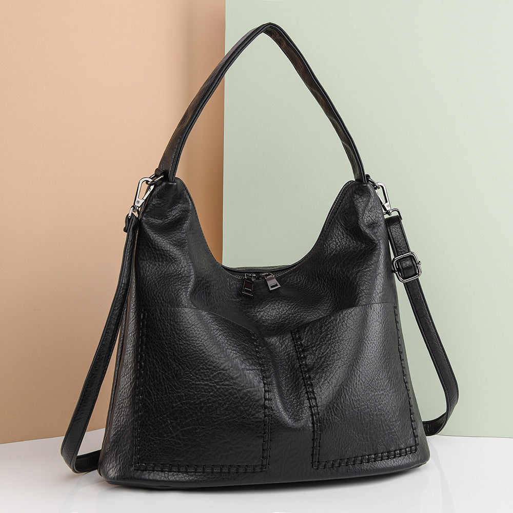 Women's Fashion Simple Large Capacity Idle Style Tote Bags