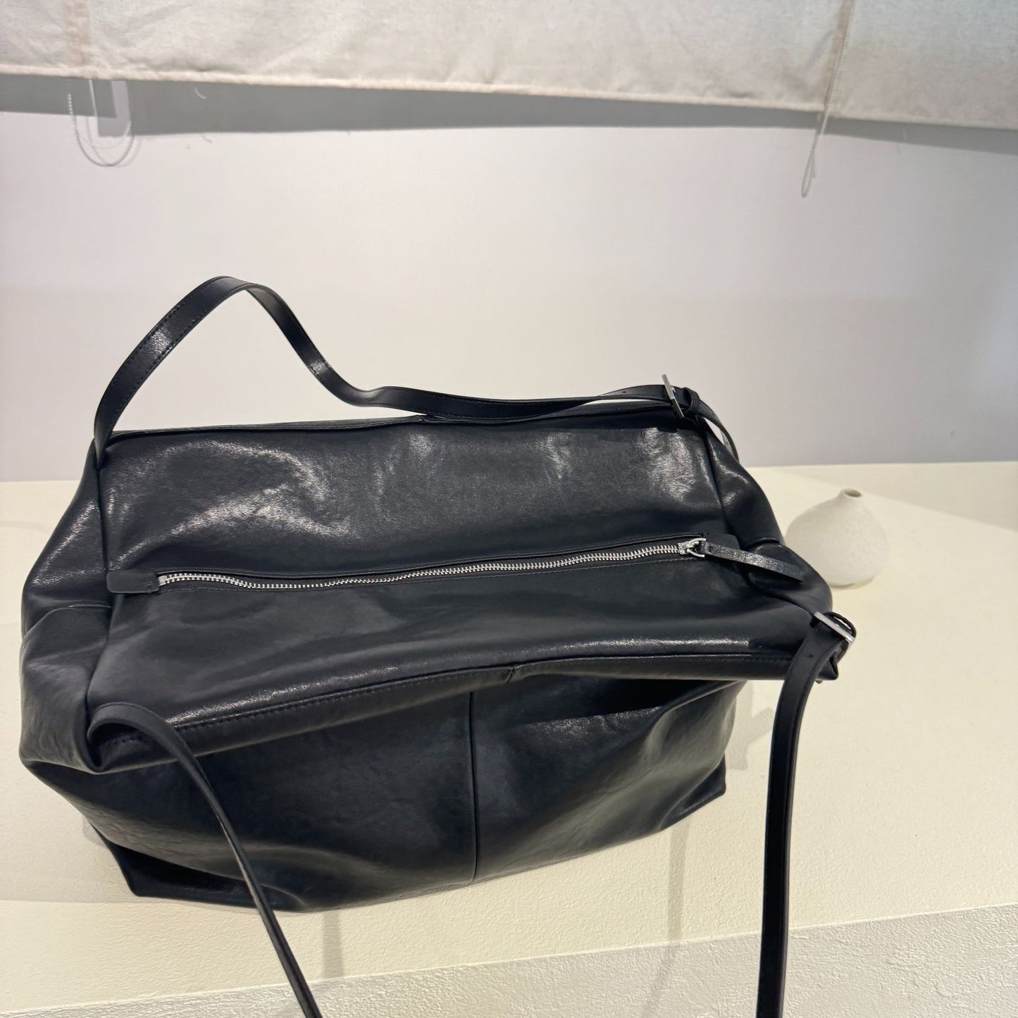 Women's Niche Idle Style Suede Frosted Cattlehide Shoulder Bags