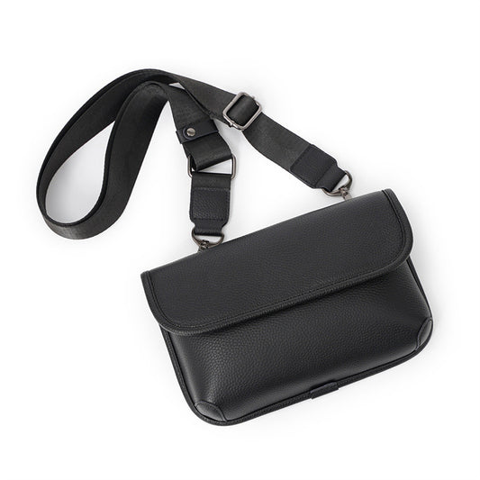 Men's Fashion Leather Trendy Cool Cowhide Men's Messenger Bags
