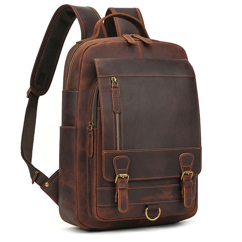 Women's & Men's & Crazy Horse Leather Vintage Backpacks