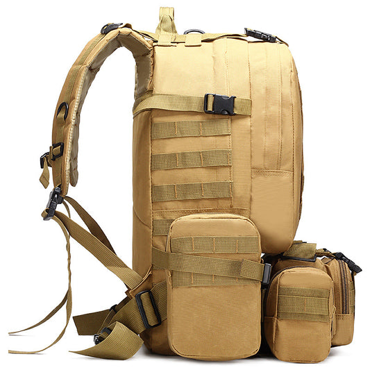 Men's Traveling Oxford Cloth Army Hiking Combination Backpacks
