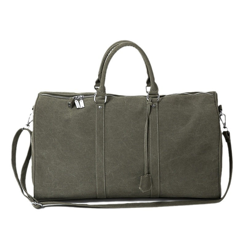 Women's & Men's & Large Capacity Canvas Trendy Cycling Portable Travel Bags