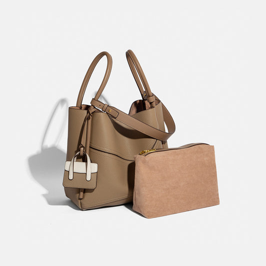 Women's Affordable Luxury Simple Stylish Good Texture Stitching Handbags