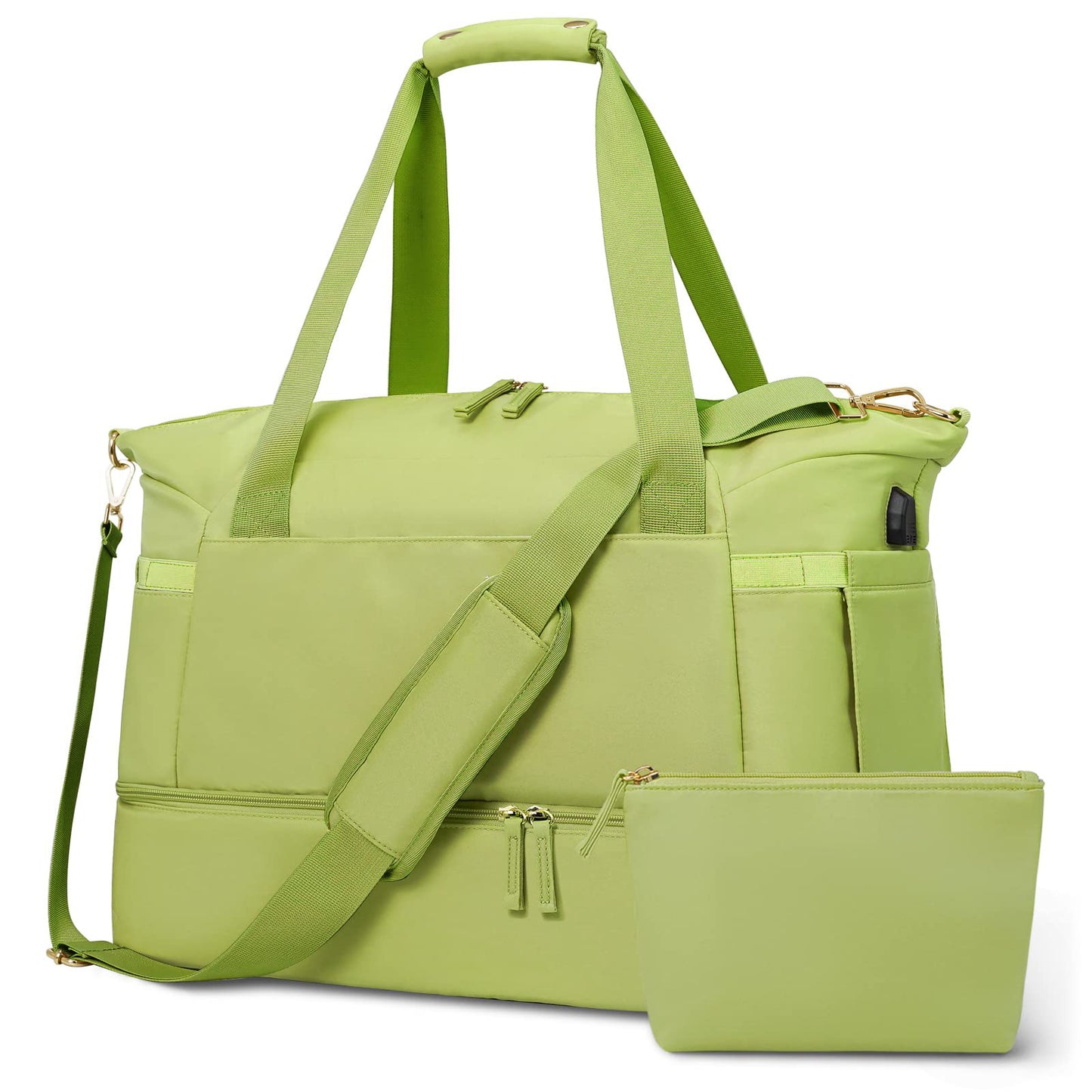 Women's Fitness Waterproof Breathable Durable Dry Wet Separation Travel Bags