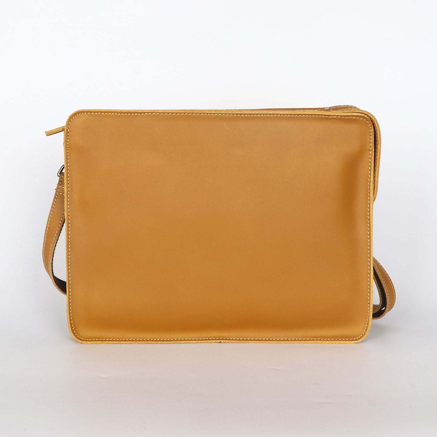 Men's Leather Business Envelope Crazy Horse First Men's Messenger Bags