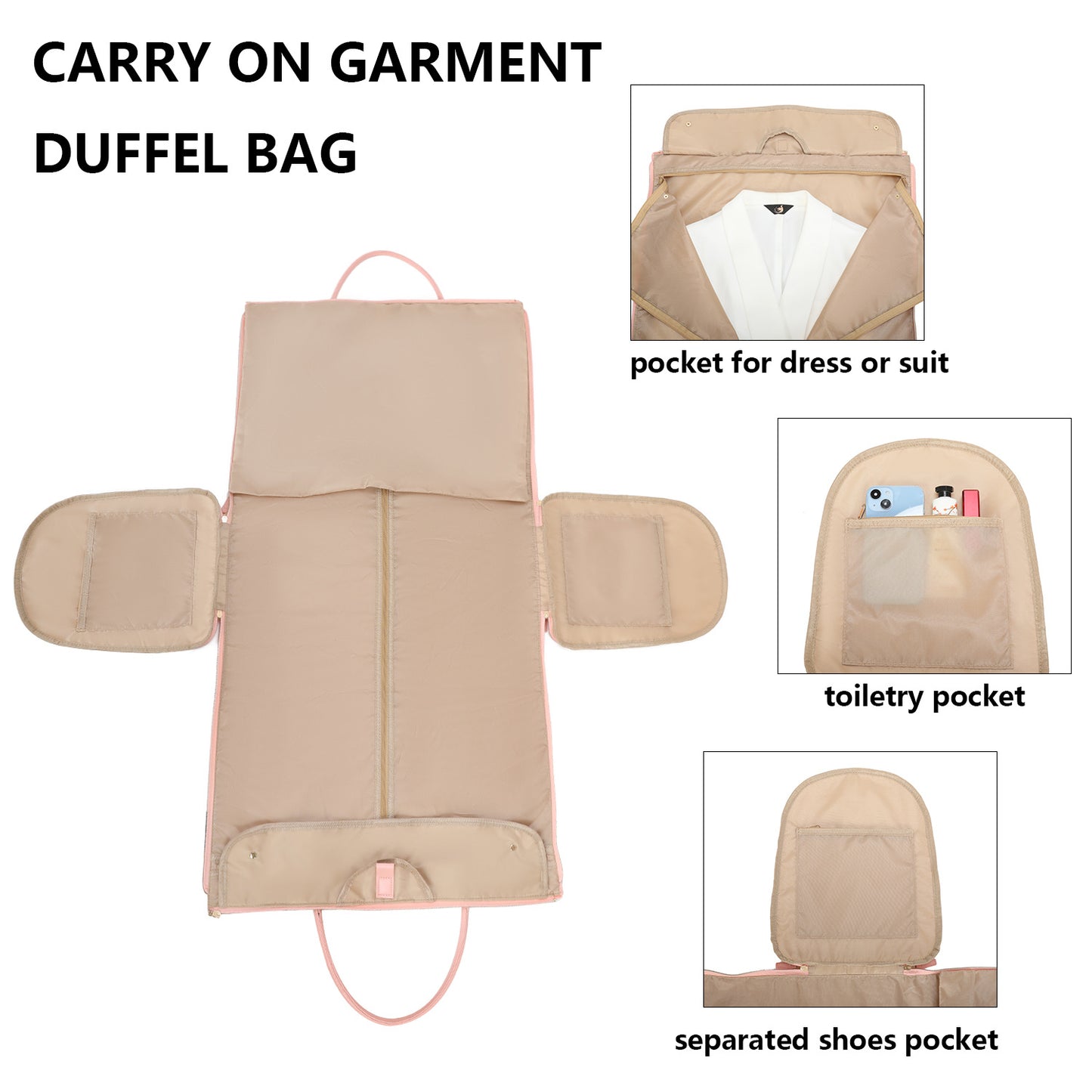 Straight Hair Clothing Buggy For Traveling Travel Bags