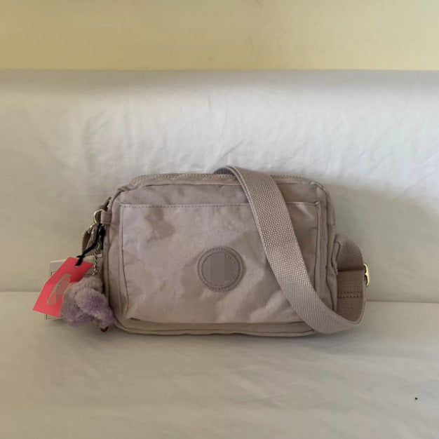 Women's Popular Spring Nylon Monkey Pocket Crossbody Bags