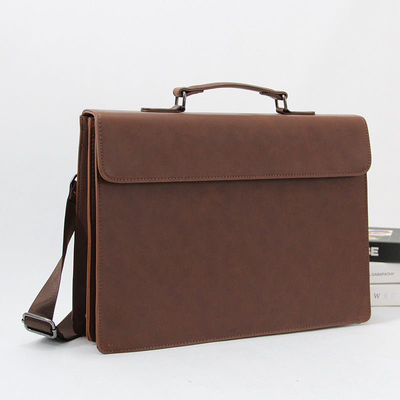 Men's Cool Retro Korean Fashion Business Men's Briefcases