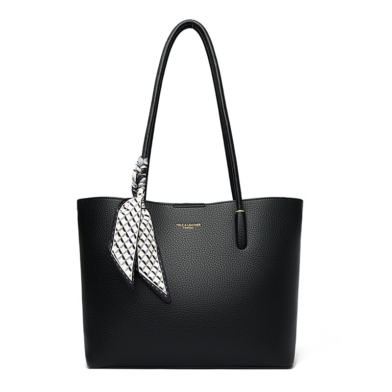 Women's Large Capacity Totes Advanced Texture Underarm Practical Tote Bags