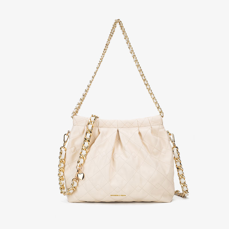 Women's High-grade Large Capacity Garbage Versatile Chain Bucket Bags
