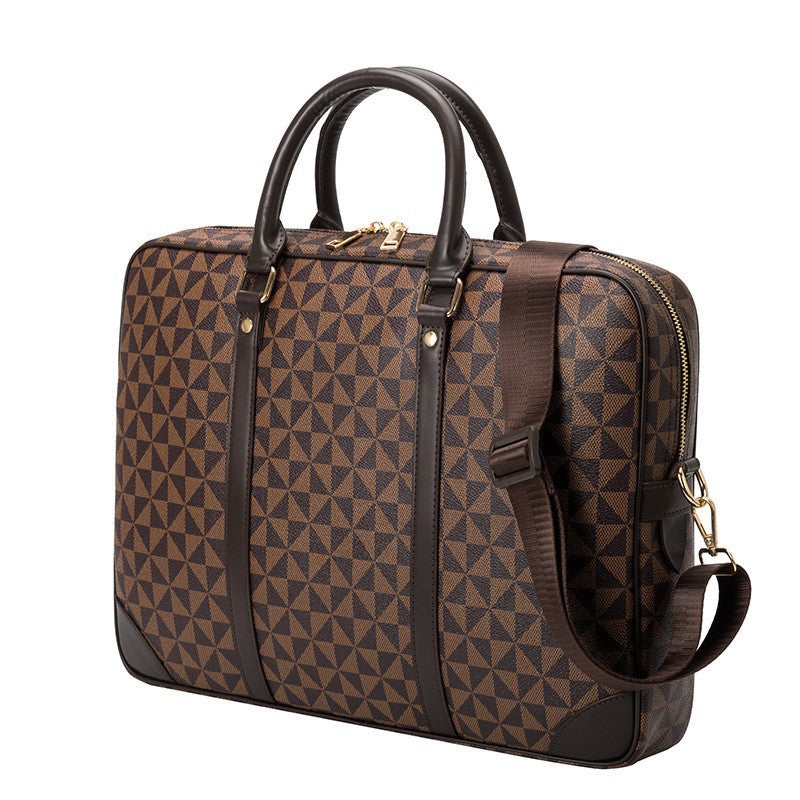 Women's & Men's & File Fashion Large Capacity Portable Men's Briefcases