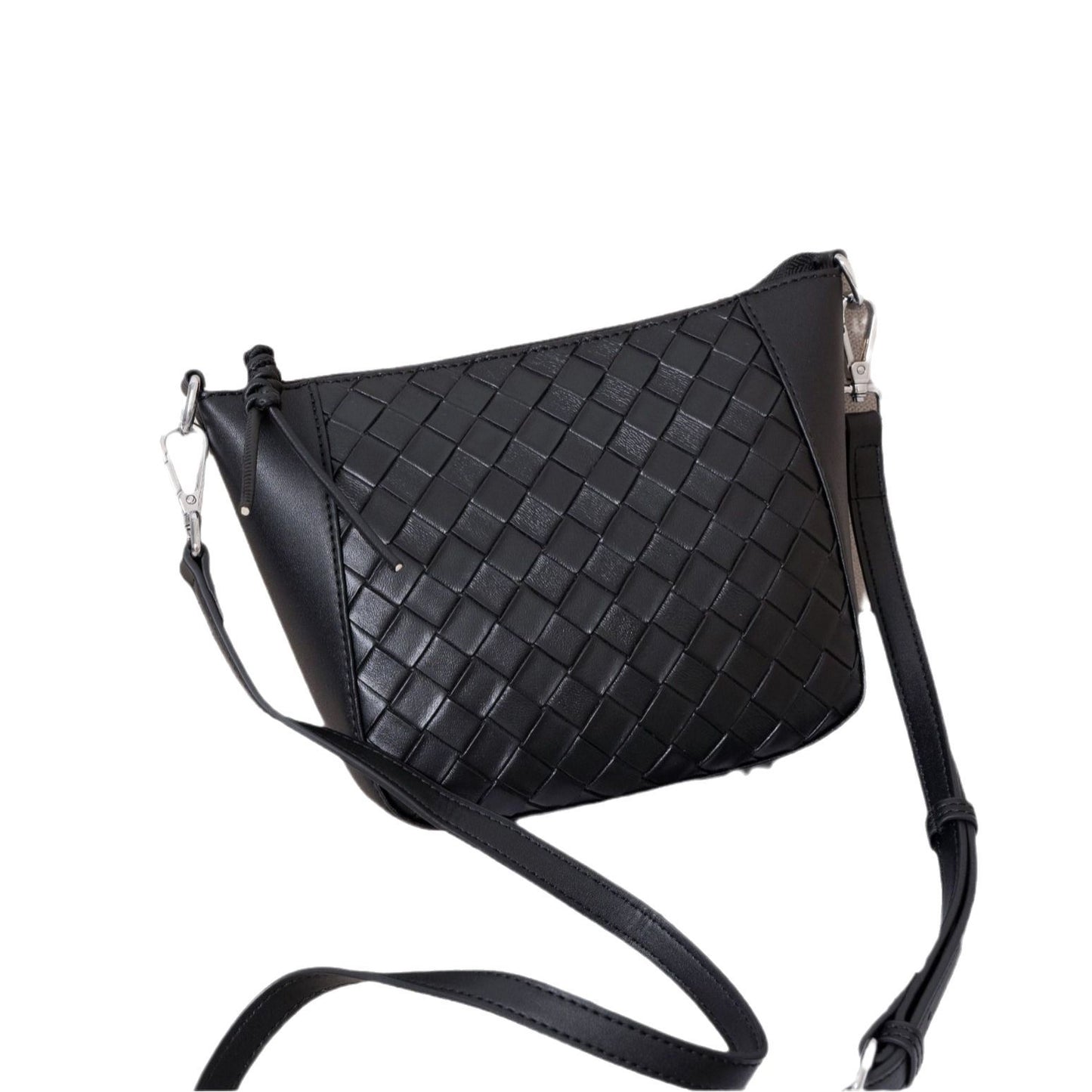 Women's Simple Practical Soft Pressure Woven Pattern Shoulder Bags