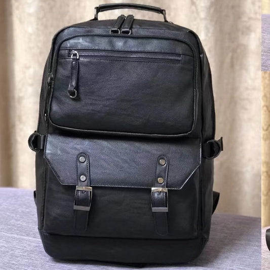 Men's Slouchy Lightweight Leisure Traveling Korean Backpacks