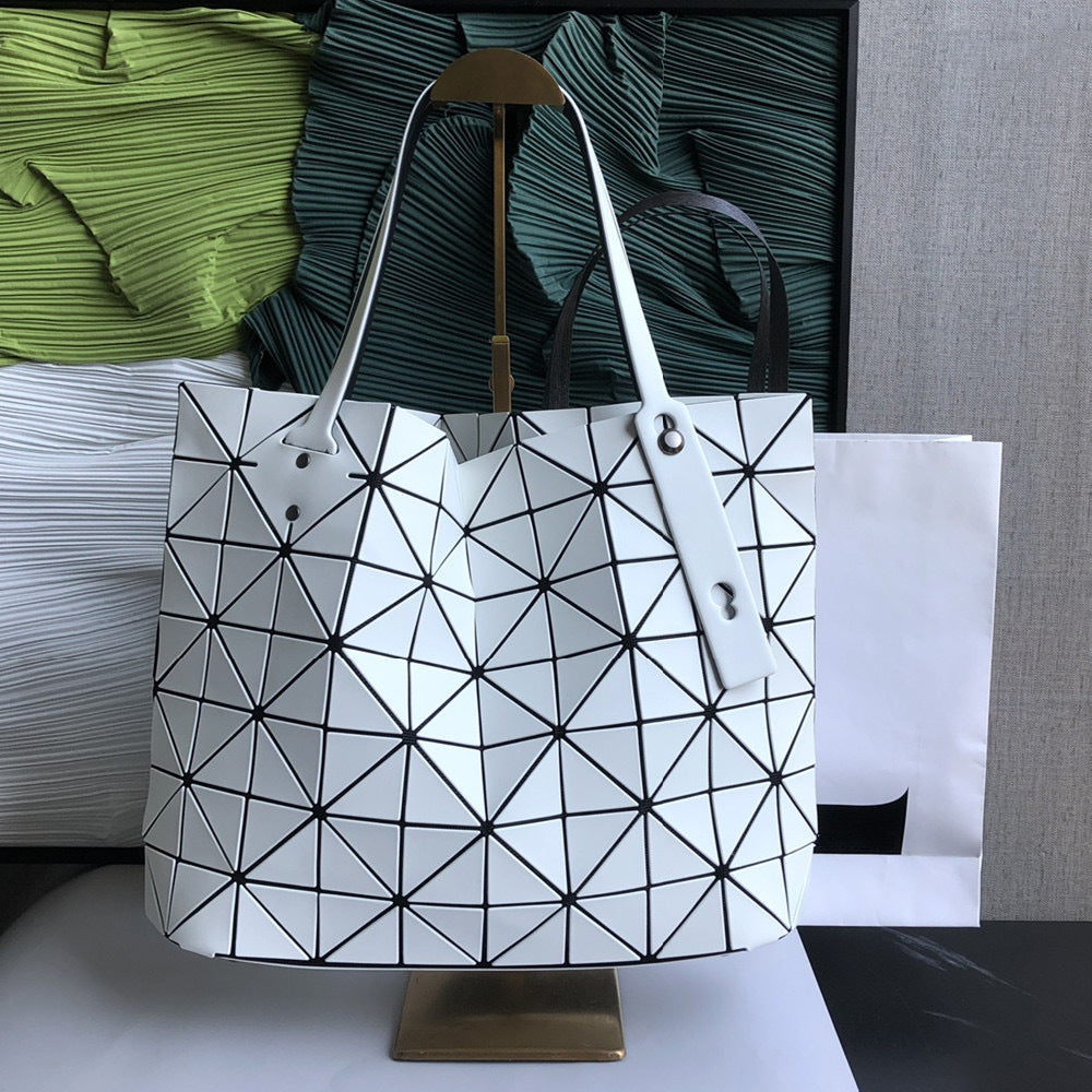 Women's Original Single Rhombus Frosted Rock One Lifetime Handbags