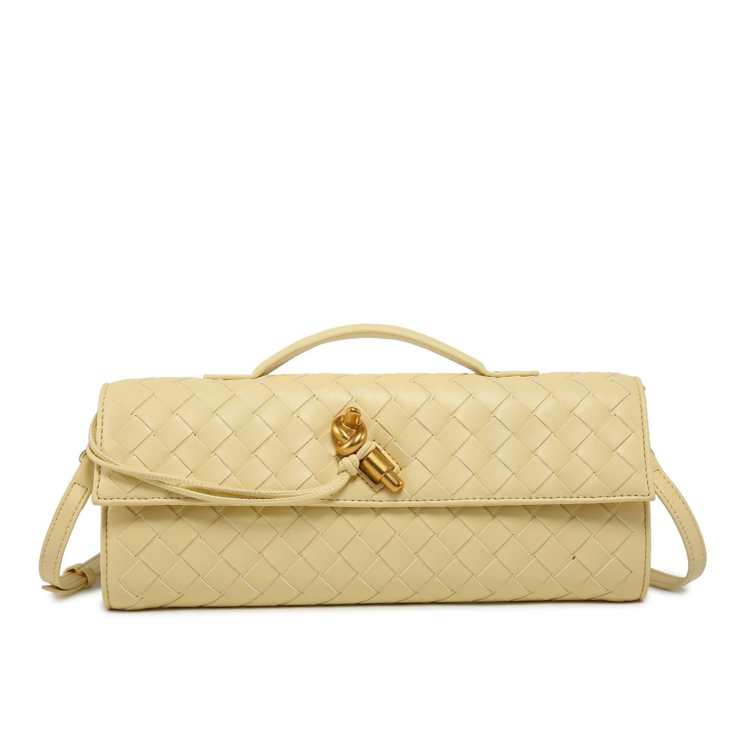 Woven Advanced Feeling Fashion Dinner Clutch Handbags