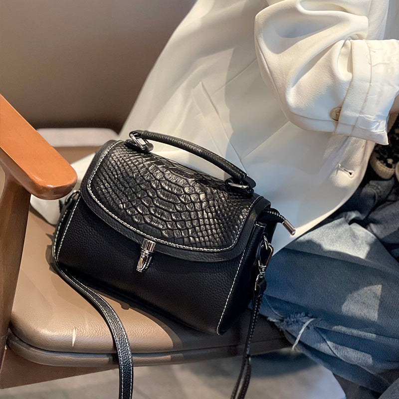 Women's Layer Cowhide Summer Light Luxury Texture Handbags
