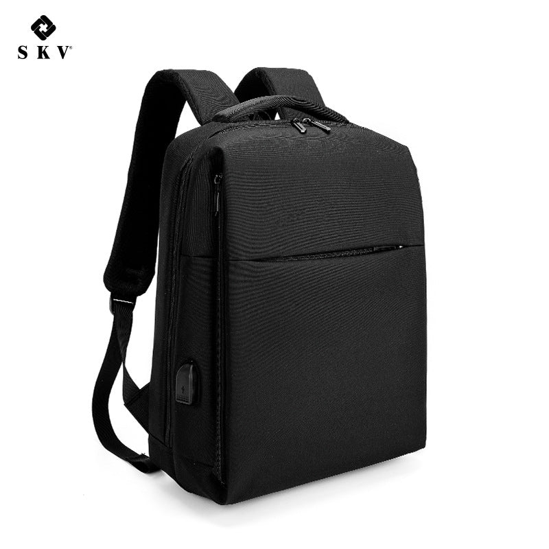Men's Large Capacity Waterproof Business Computer Rechargeable Backpacks