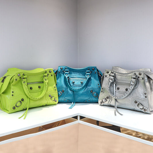 Quality Motorcycle Personalized Cool Three-in-one Rivet Tote Bags