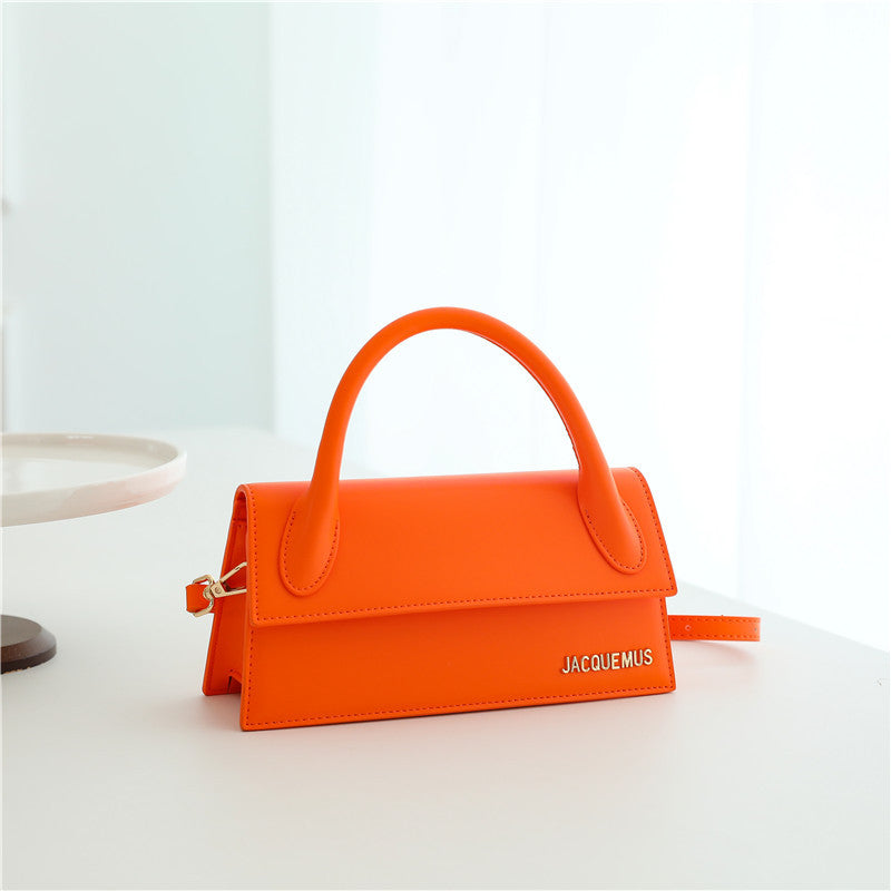 Classy Design France Fashion Flip Textured Small Square Bags