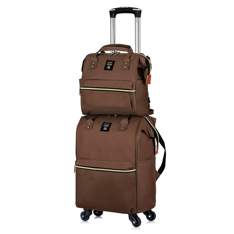 Versatile Oxford Cloth Fashion Portable Pull Travel Bags