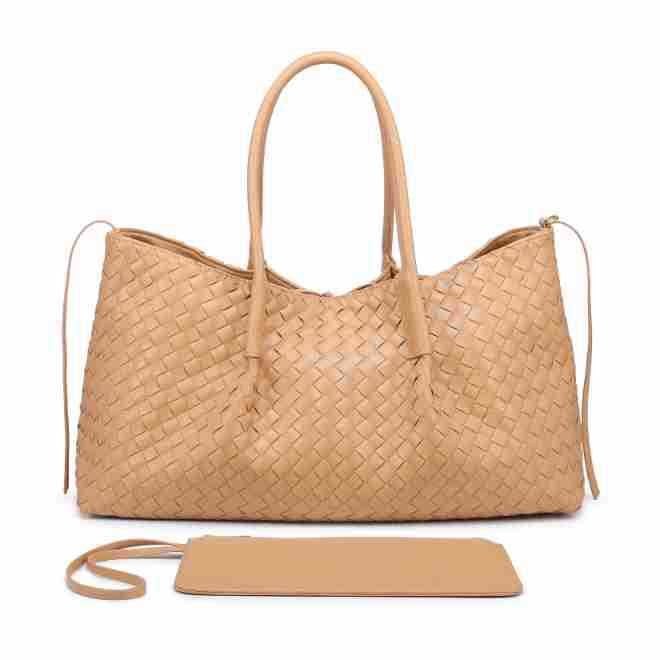 Slouchy Hand-woven Portable Large Capacity Mummy Shoulder Bags
