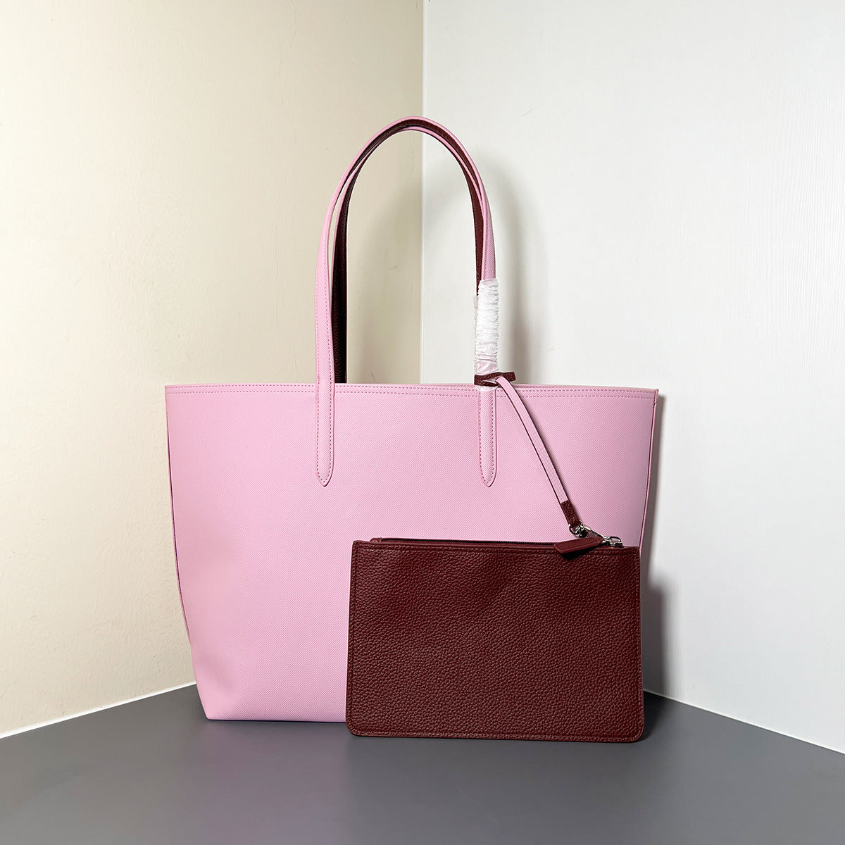 Women's Available Lacoste Shopping Large Capacity Portable Shoulder Bags