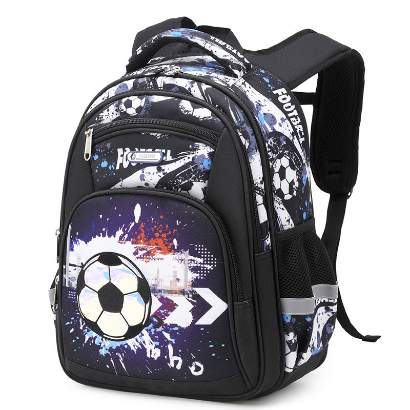 Graceful Primary Boys Fashion Spine Protection Elementary School Students' Schoolbags