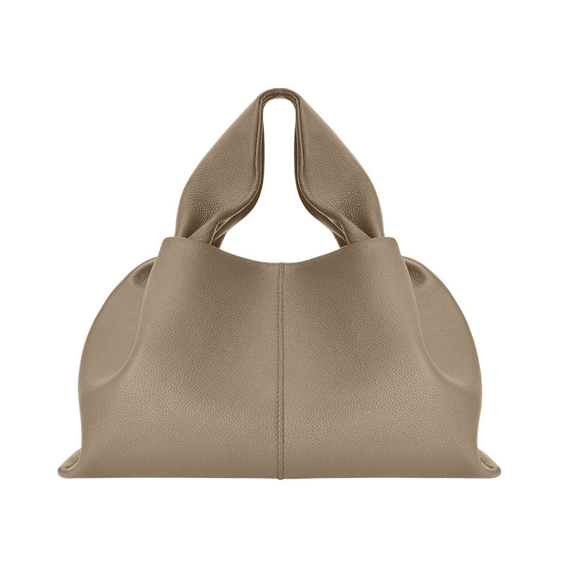 Cool Lunch Box Dumpling Leather Series Crossbody Bags
