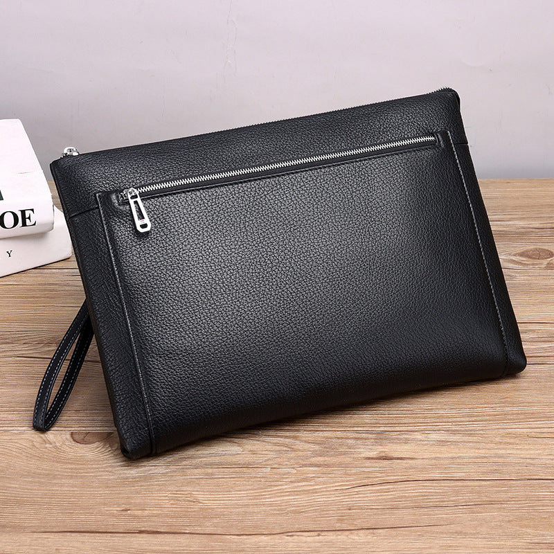 Men's Large Capacity Clutch File Gift Men's Handbags