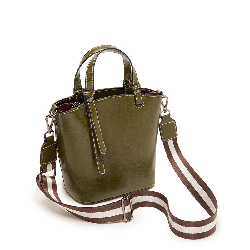 Women's Genuine Leather Fashion Underarm Cowhide Shoulder Bags