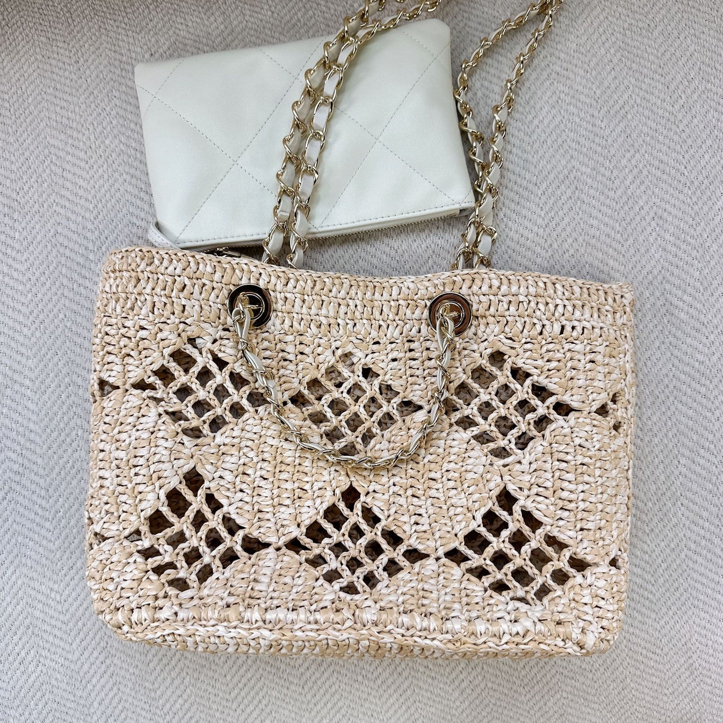 Summer Raffia Weaving Hollow Beach Fashion Shoulder Bags