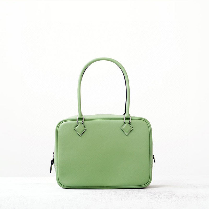 High-grade All-steel Leather Feather Portable Light Small Square Bags