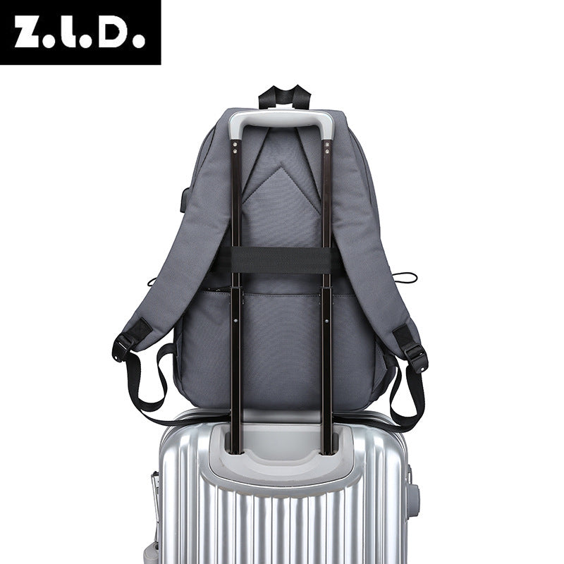 Durable Unique Polyester Fiber Optional Computer Backpacks