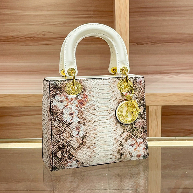 Women's High-grade Light Luxury Minority Snakeskin Pattern Crossbody Bags