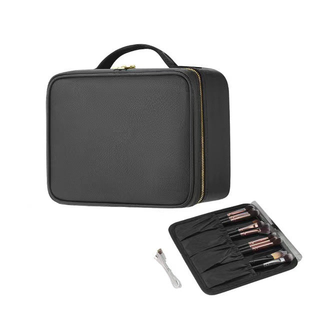 Light Professional Makeup Fixing Artist Nail Beauty Cosmetic Cases