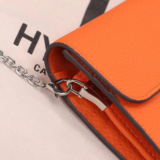 Lychee Pattern Long High Texture First Crossbody Bags