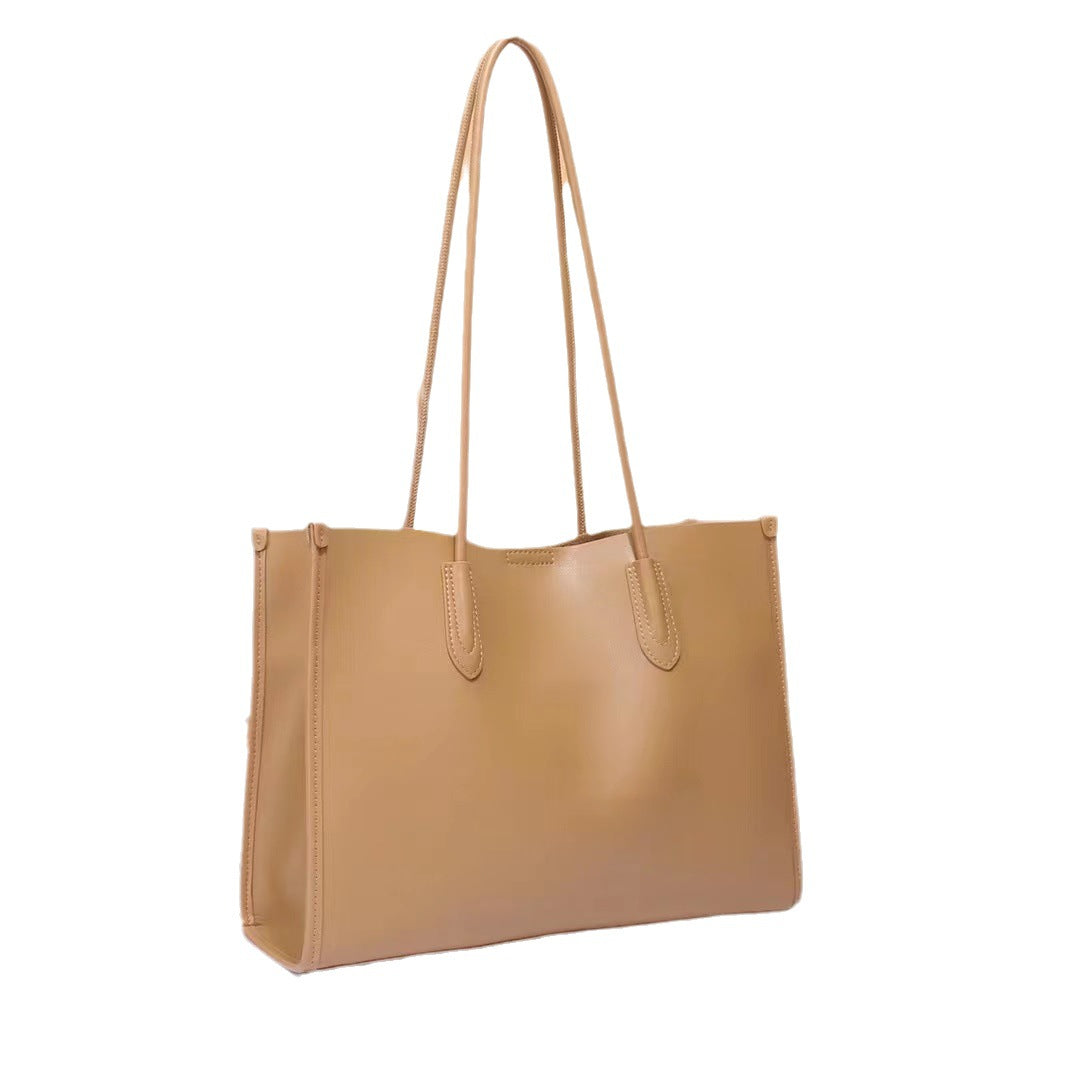 Cowhide Soft Commuter Female Large Capacity Shoulder Bags