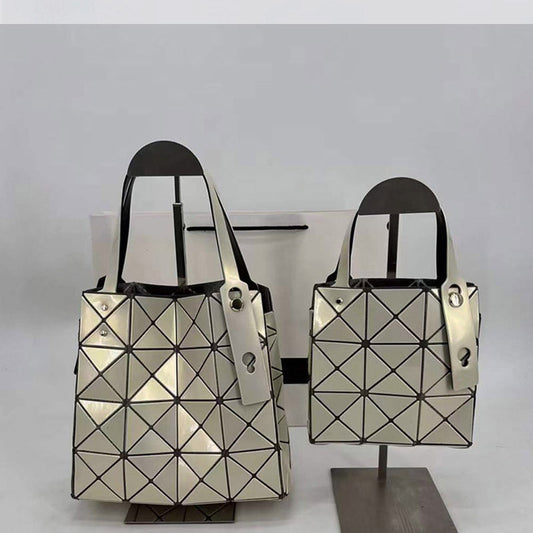 Women's September Diamond Box Fashion Underarm Geometric Handbags