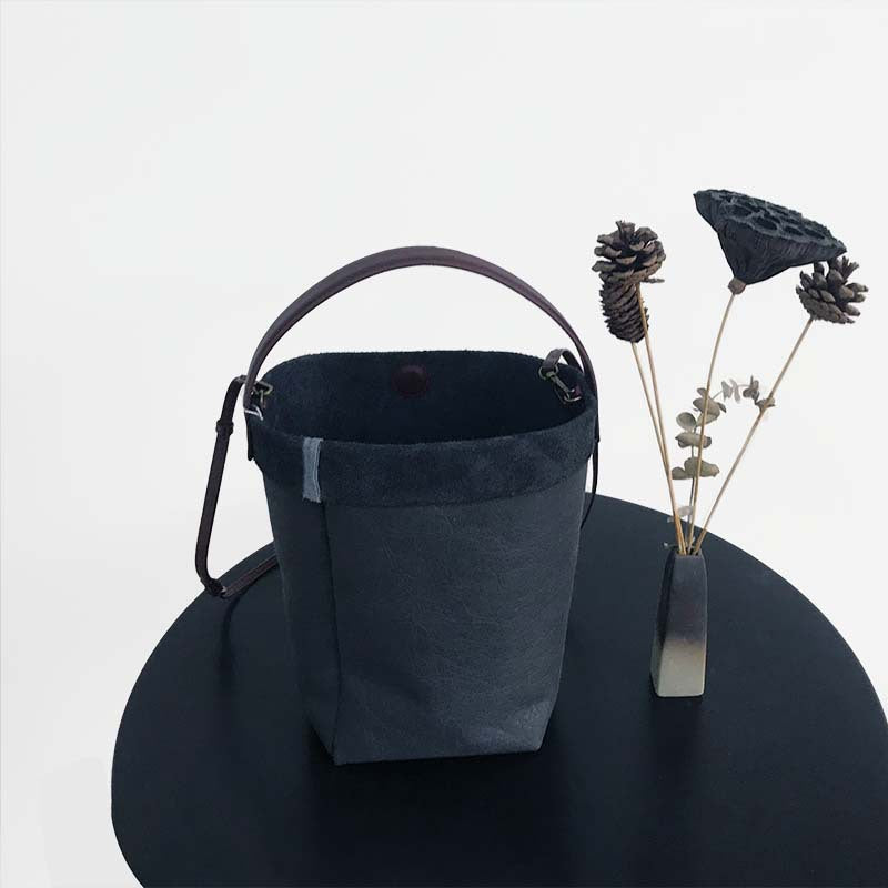 Women's High-grade Genuine Leather Simple Large Capacity Handbags
