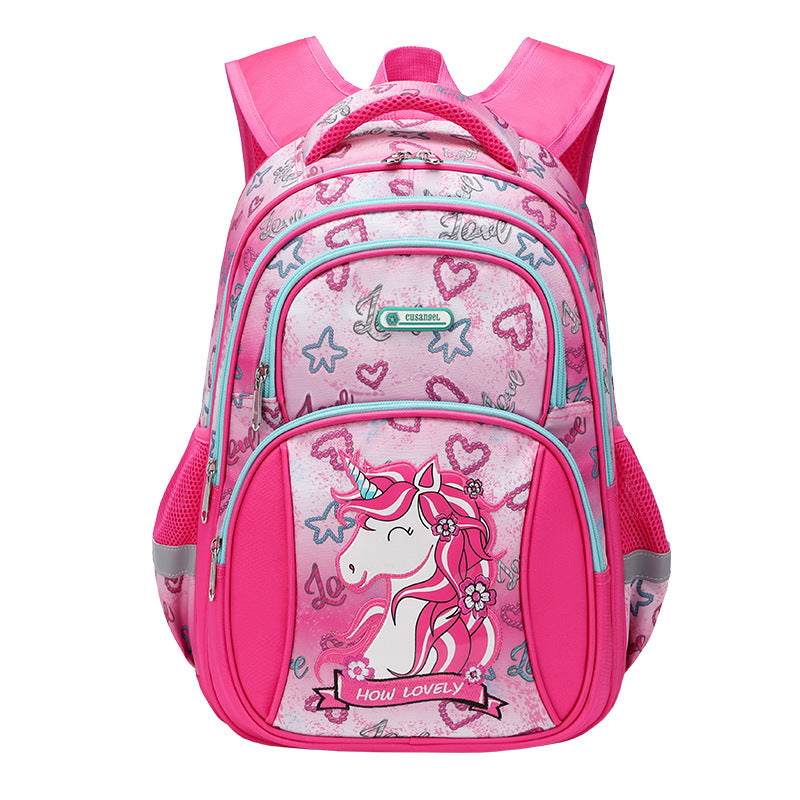 Children's Comfortable Creative Unicorn Primary Cartoon Elementary School Students' Schoolbags