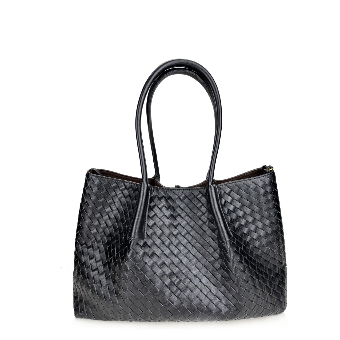 Women's Fashion Trend Woven Vegetable Basket Genuine Shoulder Bags