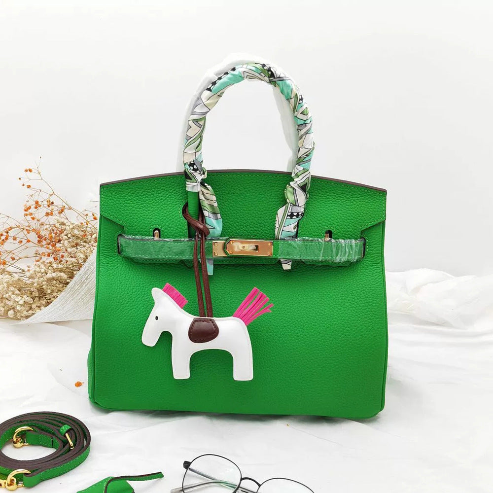 Women's Genuine Leather First Layer Cattlehide Fashion Handbags