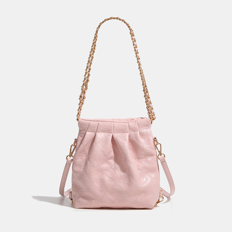 Women's Mini Hobo Diamond Chain High-grade Shoulder Bags