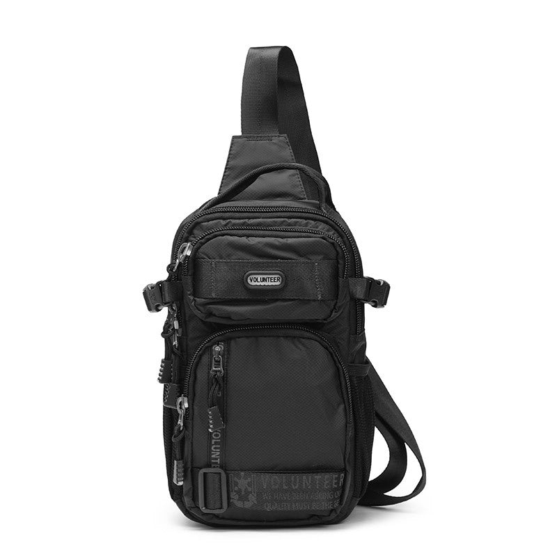 Men's Large Capacity Canvas Oxford Cloth Men's Chest Bags