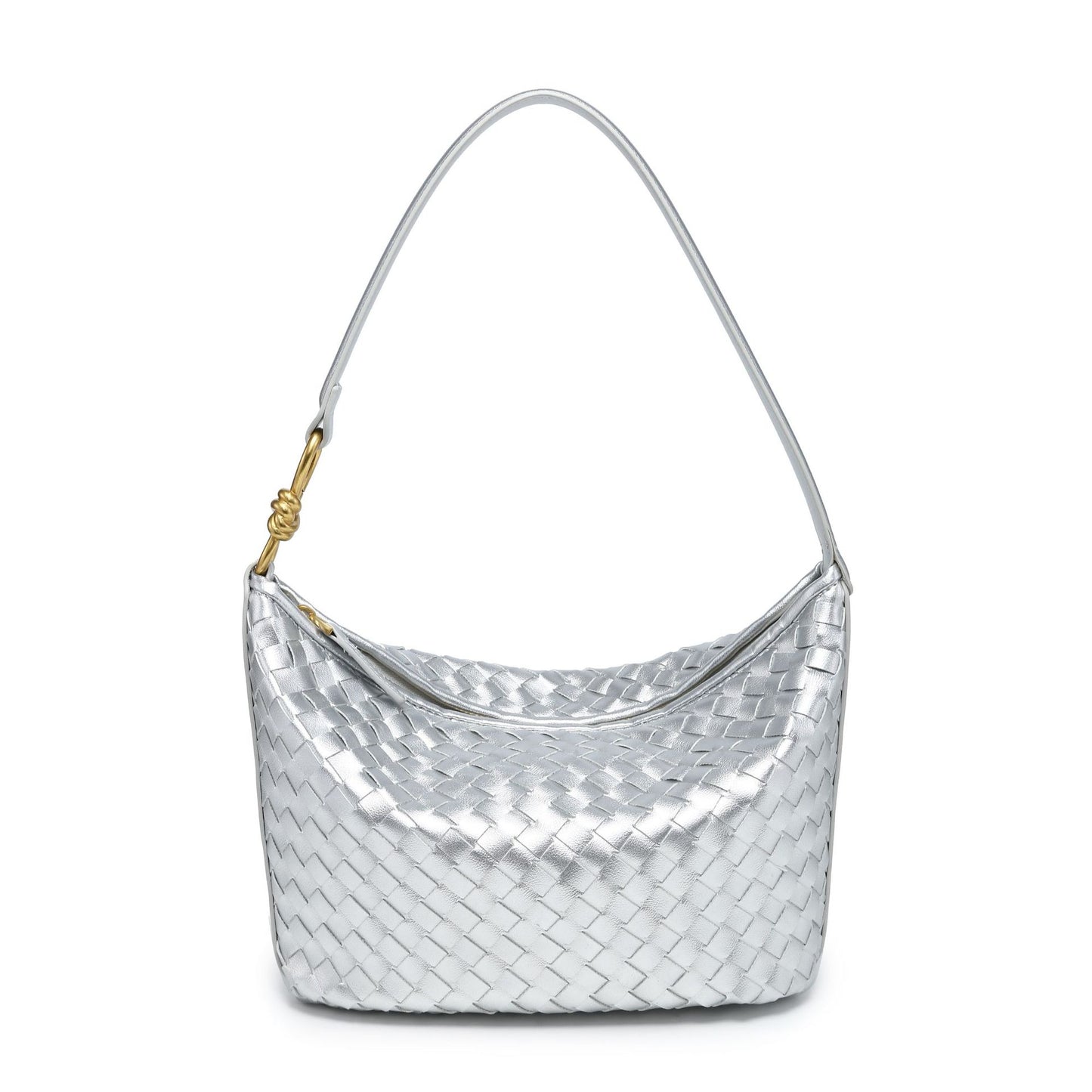 Women's Niche Hand-woven Fashion Simple Lunch Box Shoulder Bags