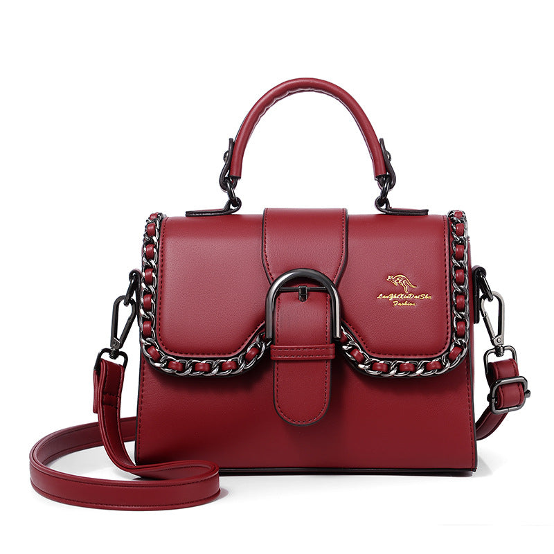 Women's Kangaroo Summer Soft Leather Large Capacity Shoulder Bags